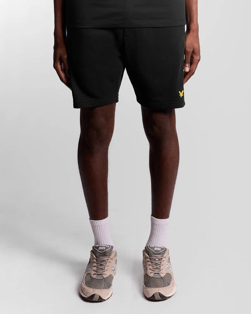 Lyle & Scott Herrshorts med tejp | Kolsvarta