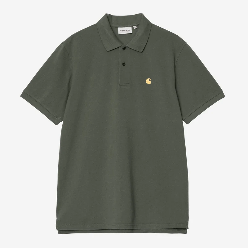Carhartt WIP Chase piké kortärmad pikétröja för män | Leaf
