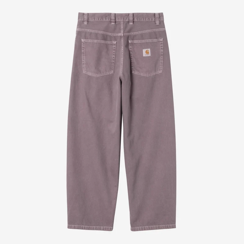 Carhartt WIP Herr Brandon Clark Twill-byxor | Phlox Stone Dyed