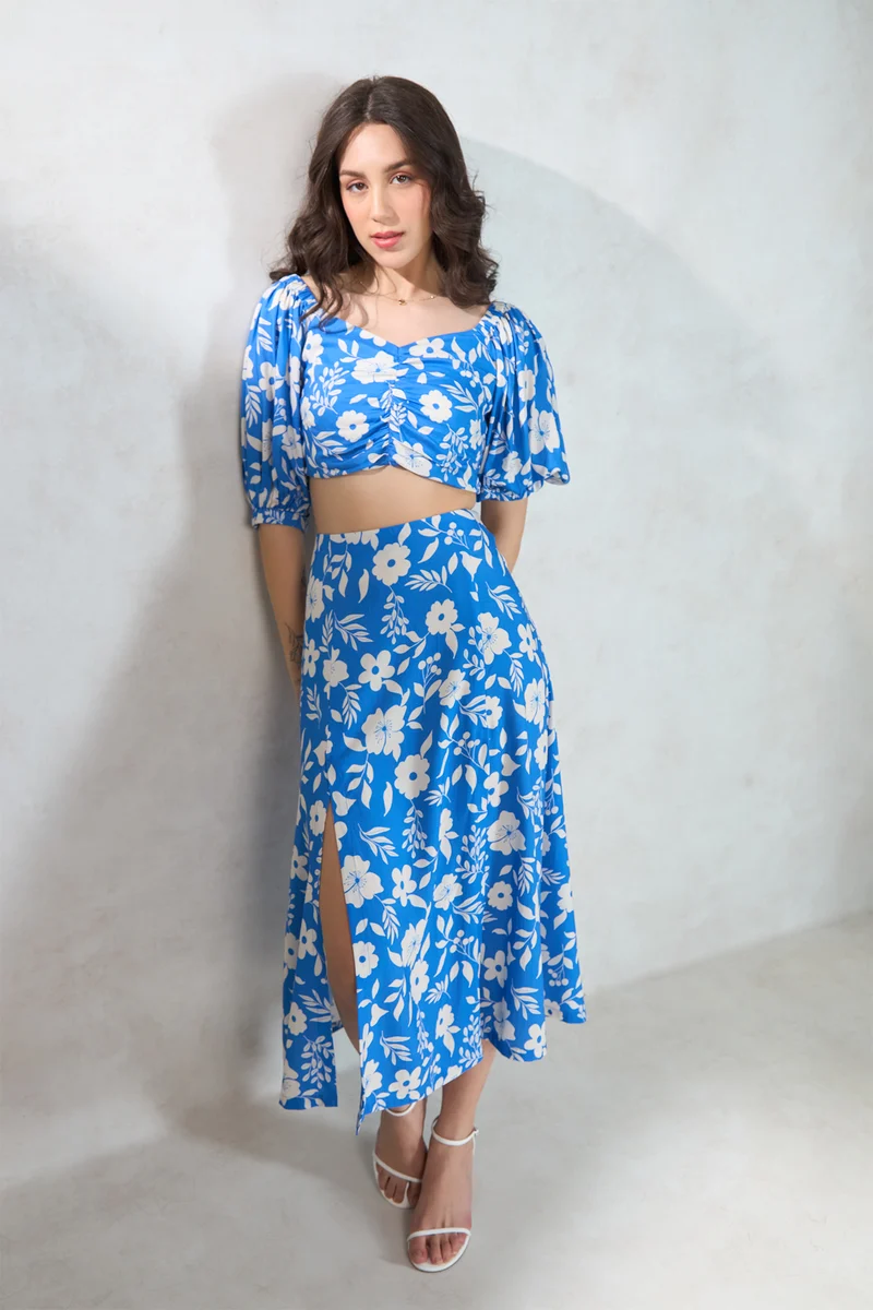 Belavous|100% Modal Floral Modal Co-Ord