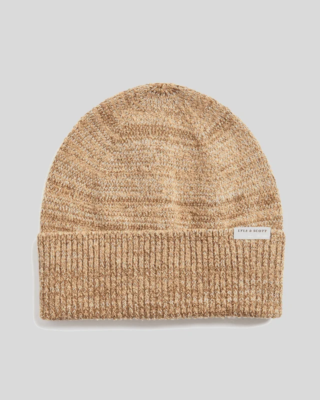 Lyle & Scott Flerfärgad mössa | Tigers Eye Marl
