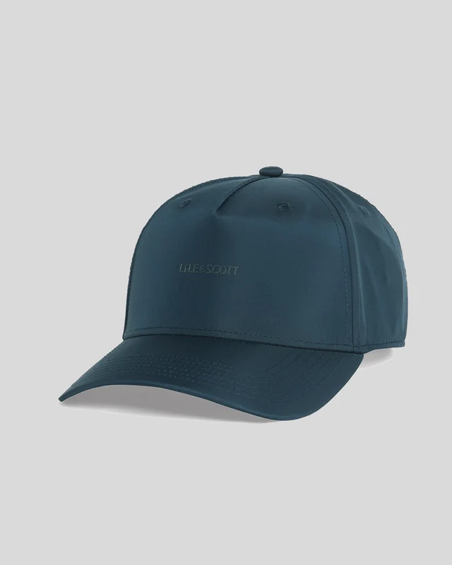 Lyle & Scott Keps i skaltyg | Mörkblå