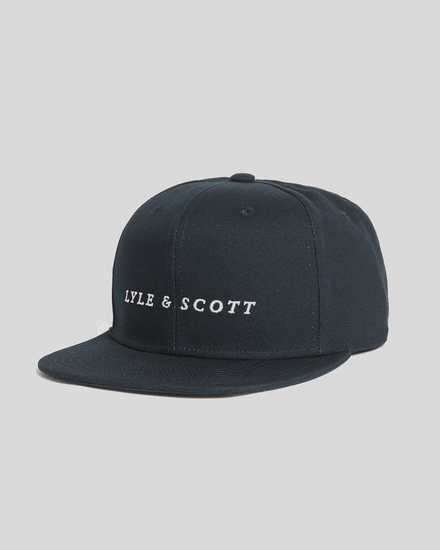 Lyle & Scott Keps med manus | Mörkblå