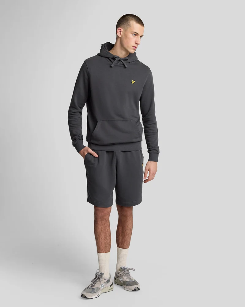 Lyle & Scott Herr Bomullsmjukishorts | Gunmetal