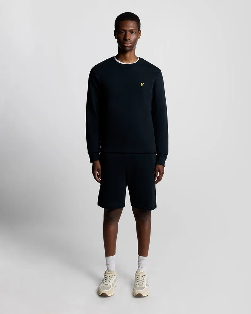 Lyle & Scott Herr Bomullsmjukishorts | Mörk Marinblå