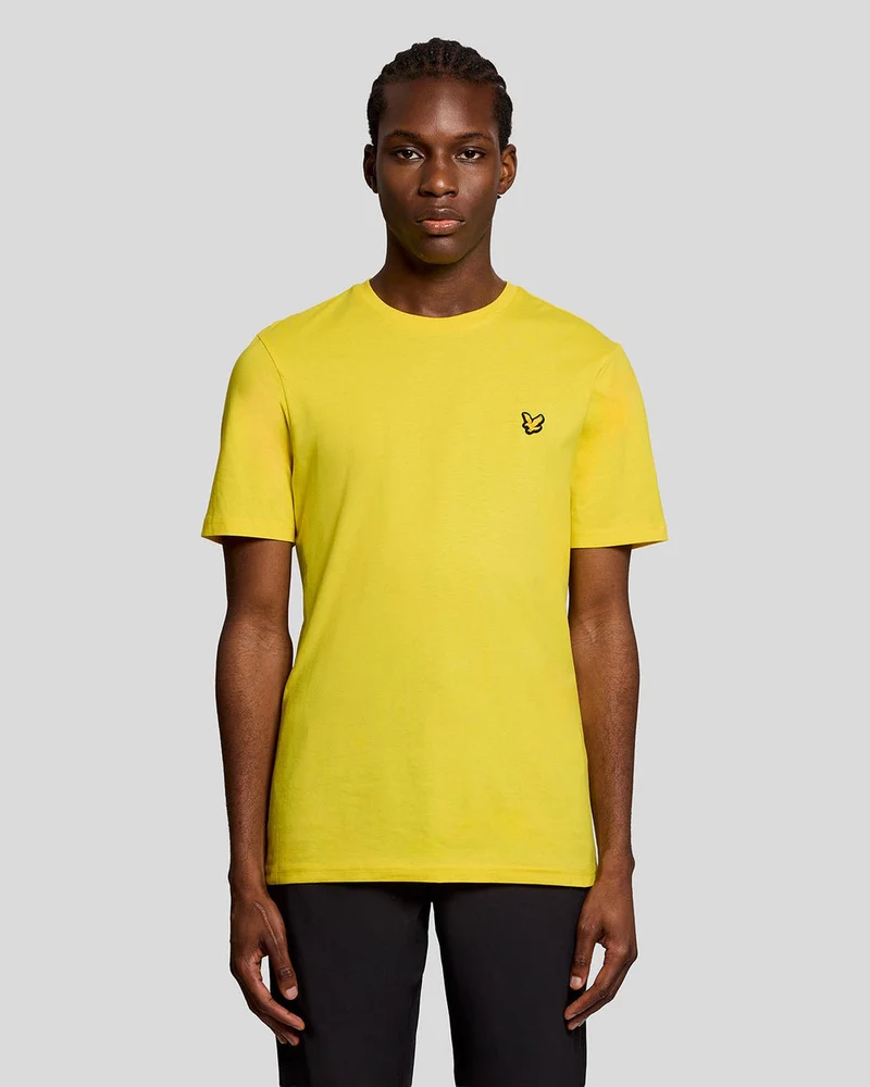 Lyle & Scott Herr Sport Kortärmad T-shirt | Elektrisk Gul