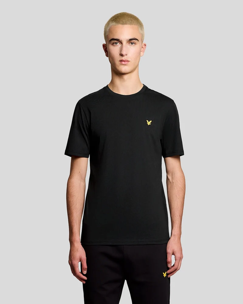 Lyle & Scott Herr Sport Kortärmad T-shirt | Kolsvart