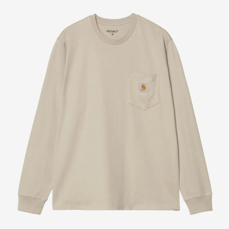 Carhartt WIP Herr T-shirt med långärmad ficka | Puddle