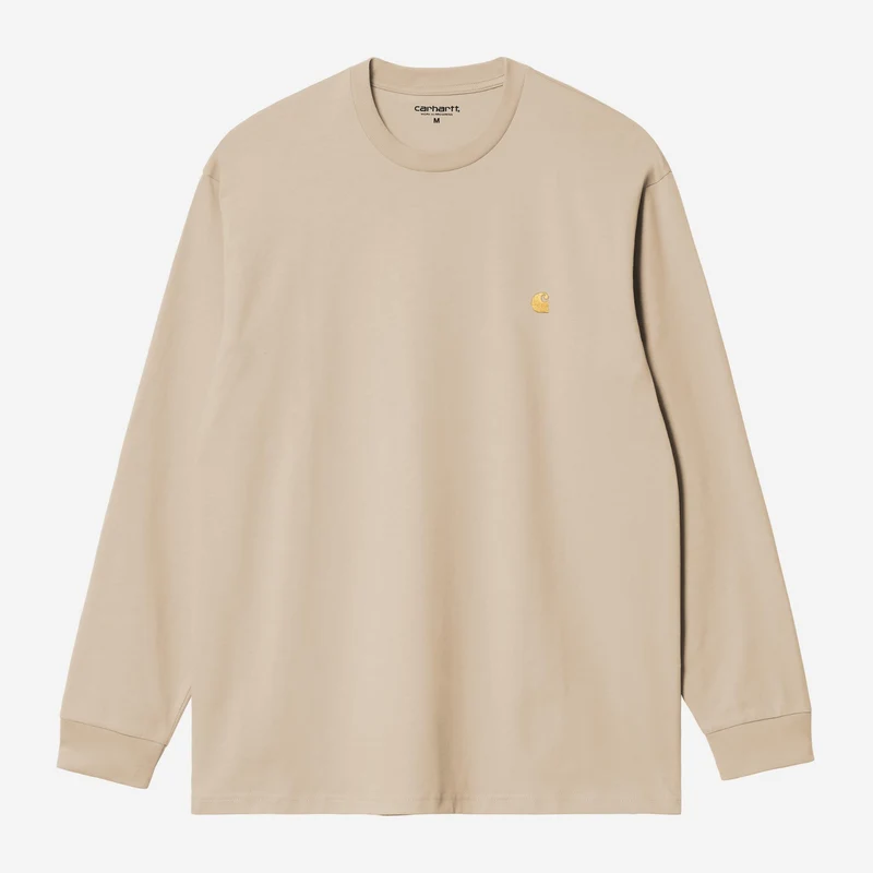 Carhartt WIP Chase långärmad t-shirt för män | Fleur De Sel