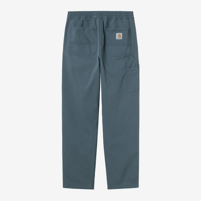 Carhartt WIP Herr Flint Moraga Twillbyxor | Kontorsblå, plaggfärgade