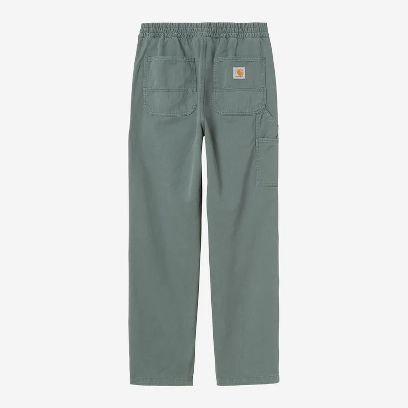 Carhartt WIP Herr Flint Moraga Twillbyxor | Sammetsgrön, plaggfärgad