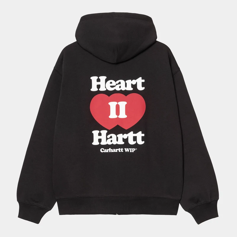 Carhartt WIP Herr Heart II Hartt Sweatshirt | Svart