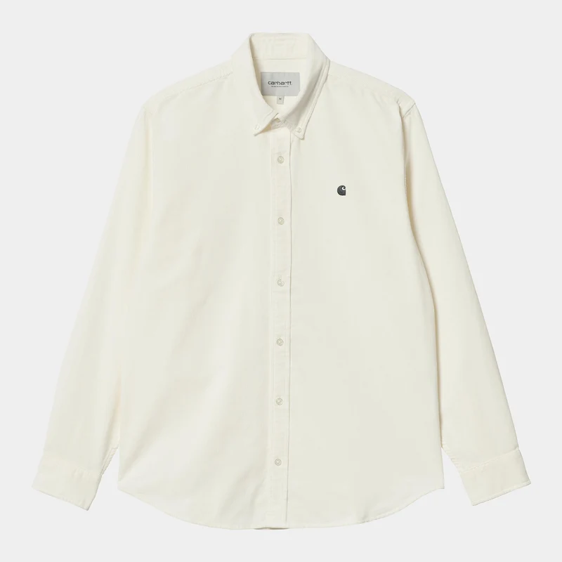 Carhartt WIP Herr Madison Fine Cord Shirt - Vax