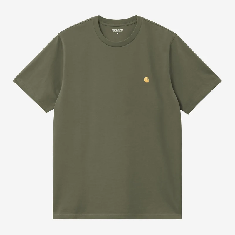 Carhartt WIP Herr Chase Kortärmad T-shirt | Leaf