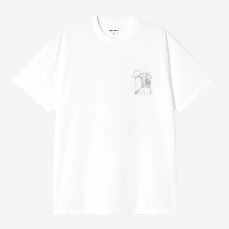Carhartt WIP Herr Okniceok 02 T-shirt | Vit