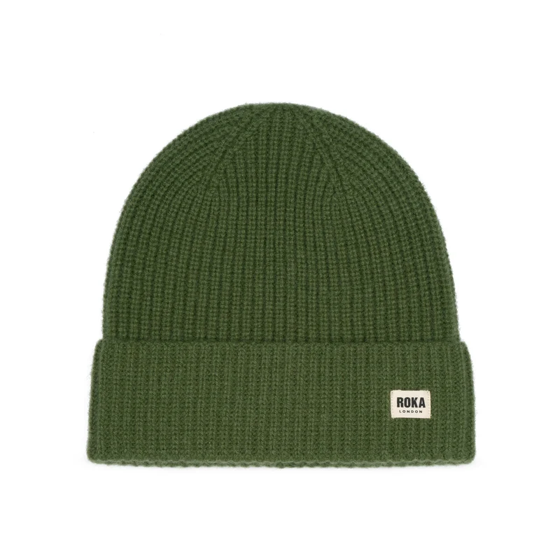 ROKA Shard Cashmere-mössa | Avokado