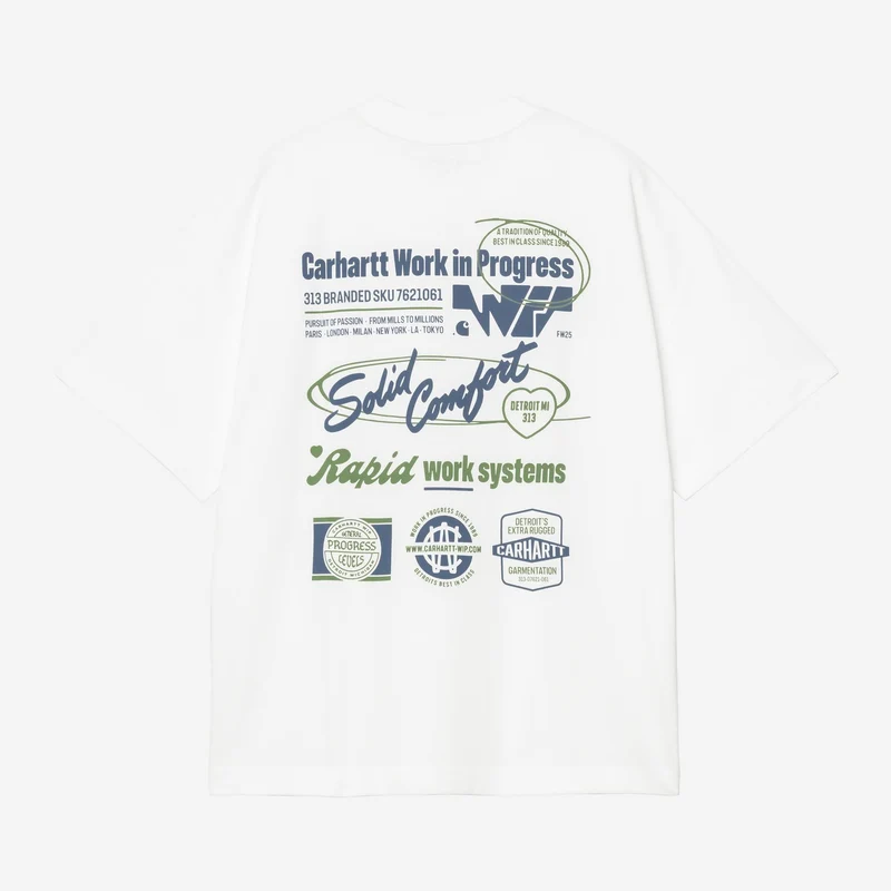 Carhartt WIP Herr Networks T-shirt | Vit