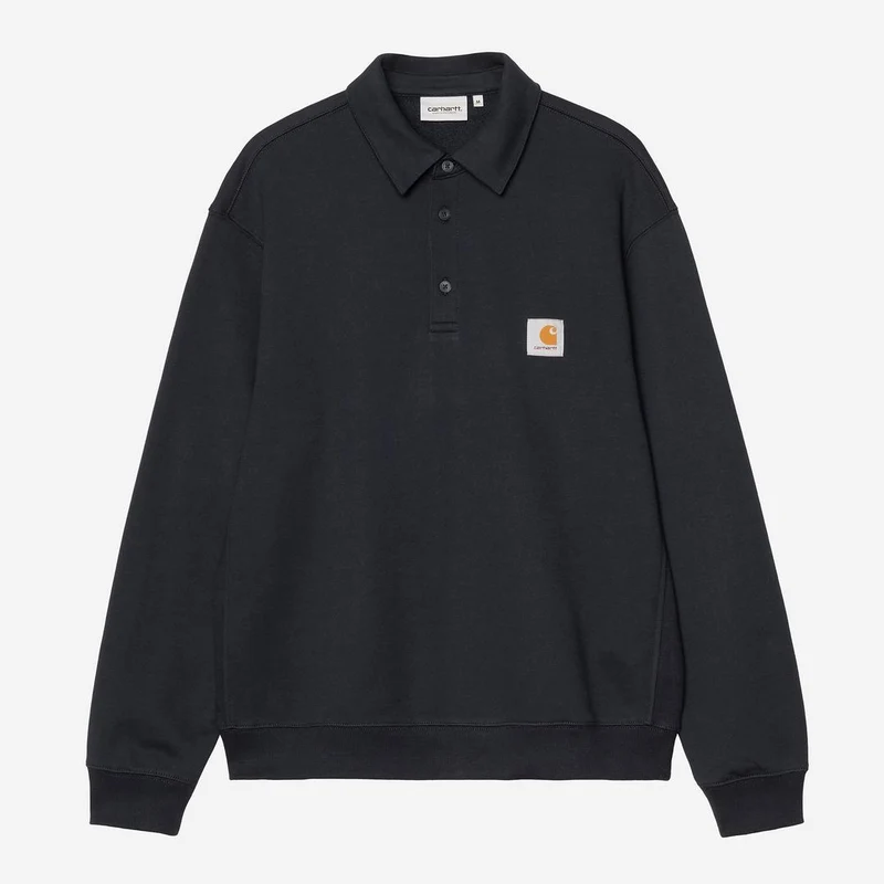 Carhartt WIP Herr pikétröja | Deep Night