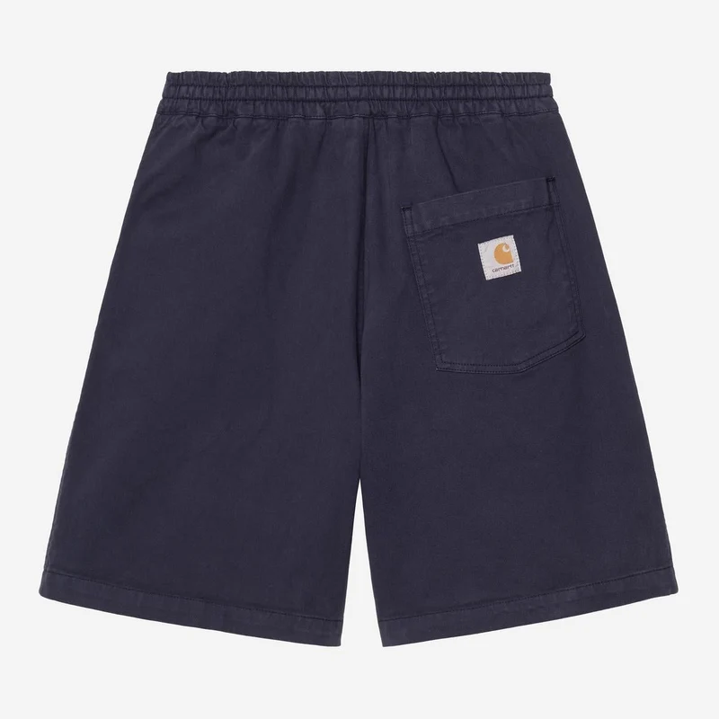 Carhartt WIP Herr Floyde Shorts | Air Force Blå Garment Dyed