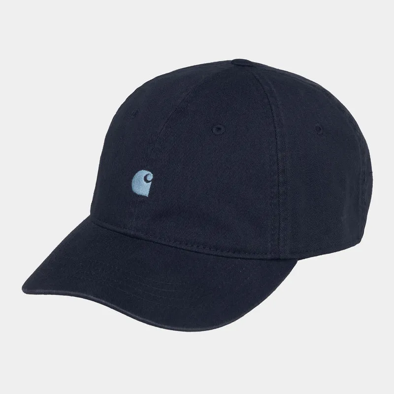 Carhartt WIP Unisex Madison-keps - Mörkblå / Iskvatten