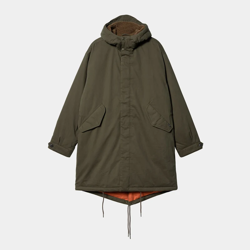 Carhartt WIP Everett Parka Herrjacka - Cypress