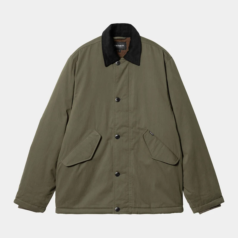 Carhartt WIP Herr Declan Jacka - Cypress / Svart