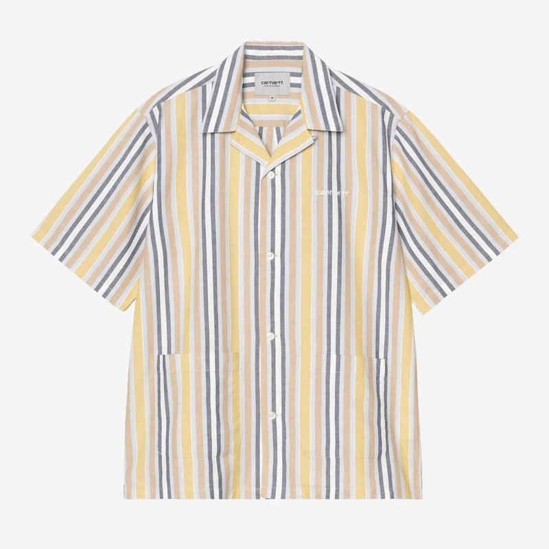 Carhartt WIP Randig Folsey-skjorta för män | Suncrest