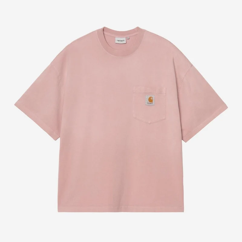 Carhartt WIP Herr Hudson Chalk Wash Pocket T-shirt | Daphne