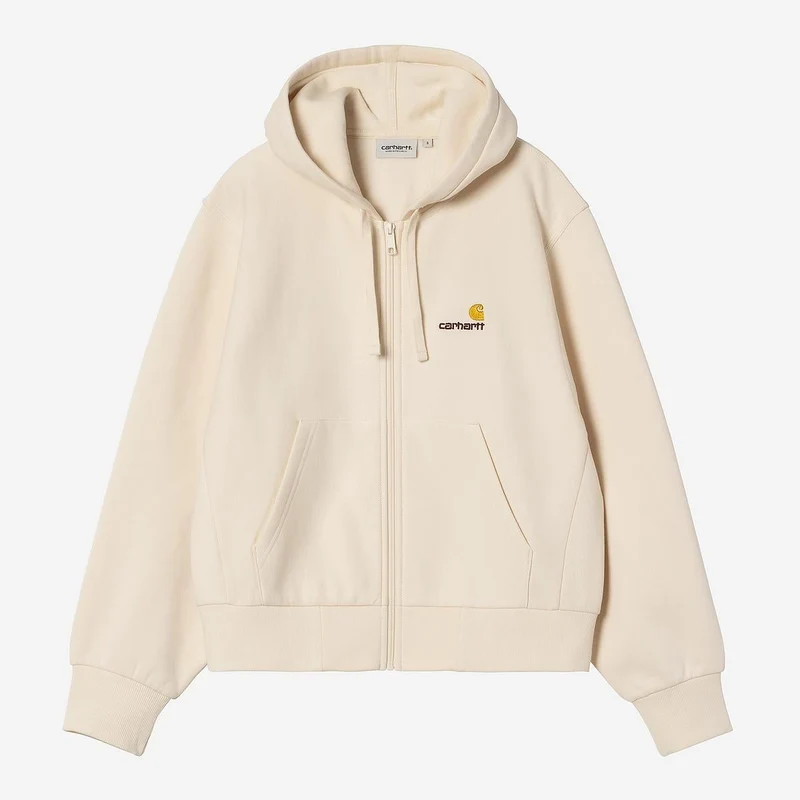 Carhartt WIP Kvinnor American Script Jacka | Naturfärgad