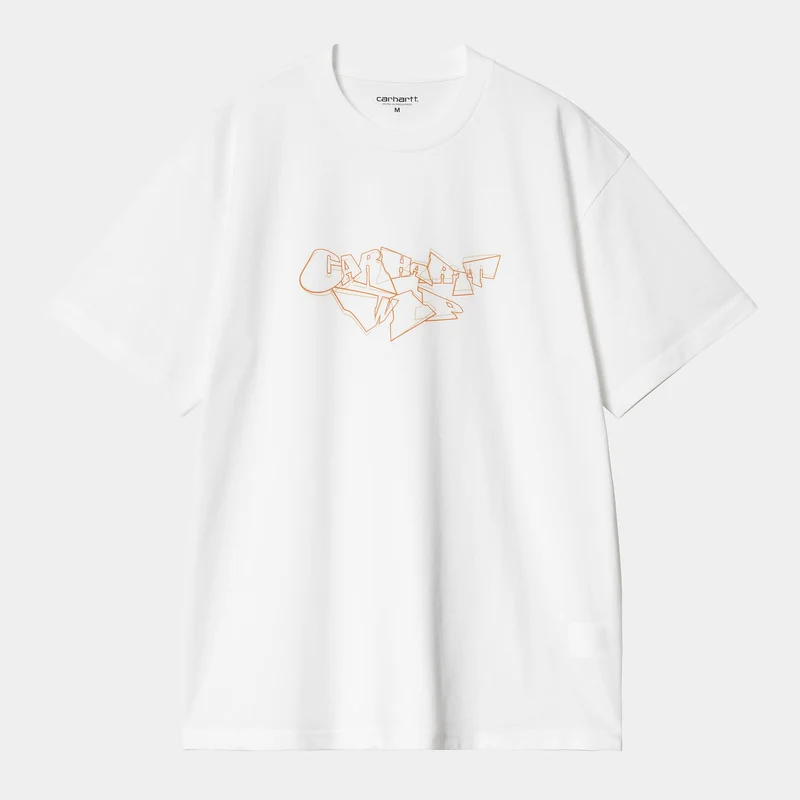 Carhartt WIP Herr T-shirt med tryck | Vit