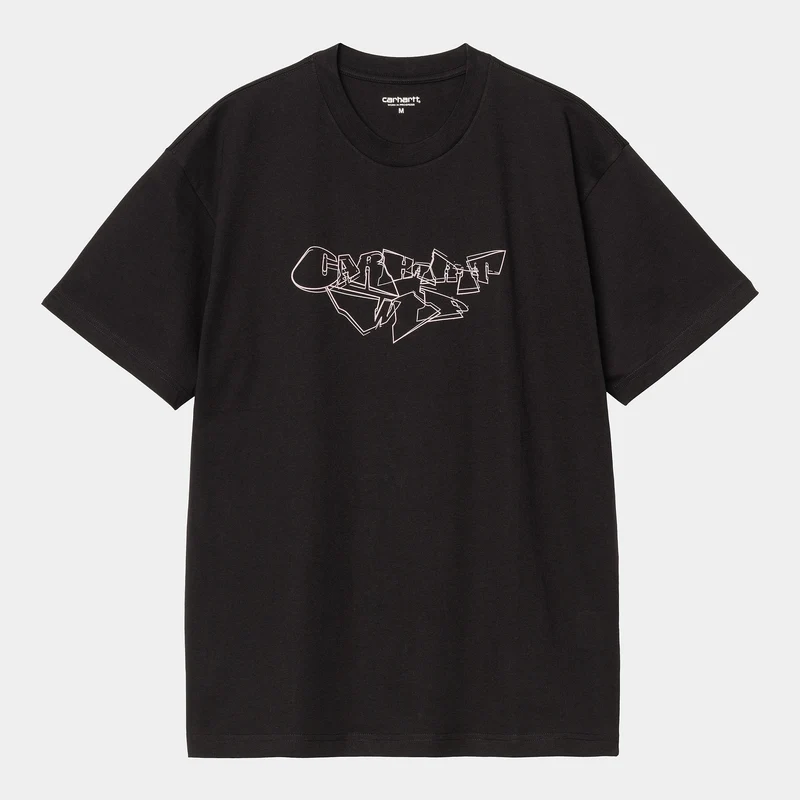 Carhartt WIP Herr T-shirt med tryck | Svart