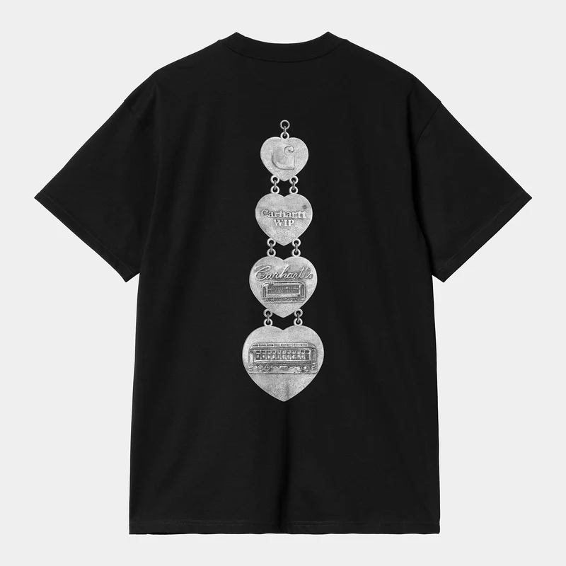 Carhartt WIP Herr Hartt Chain T-shirt | Svart