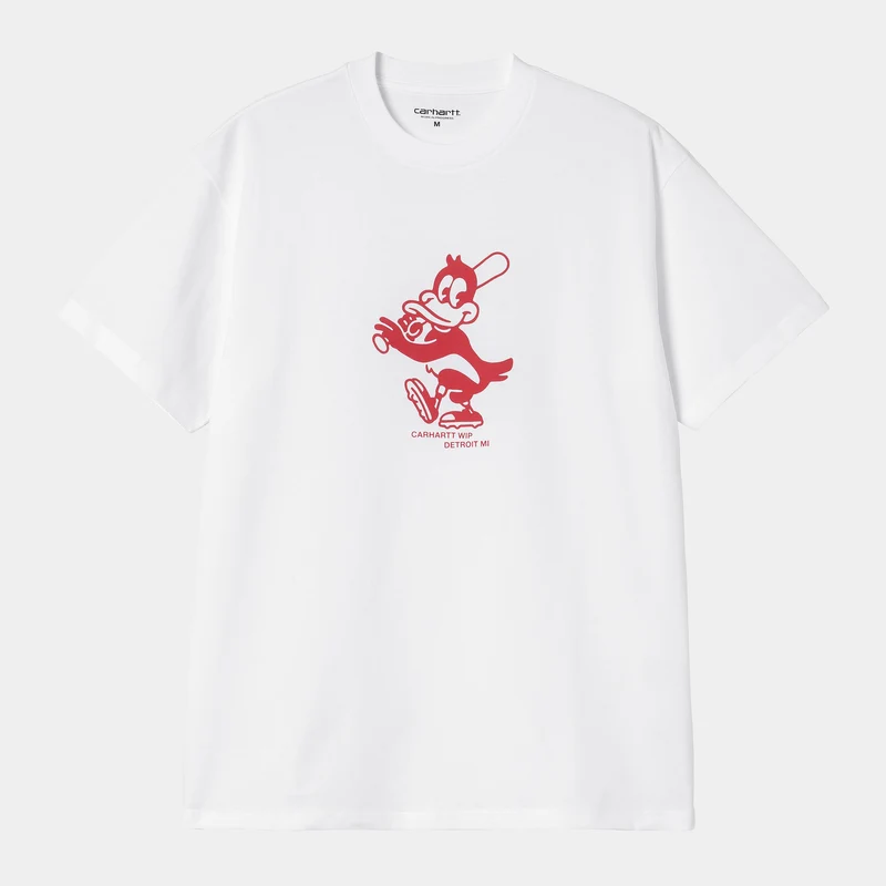 Carhartt WIP Herr Home Run T-shirt | Vit