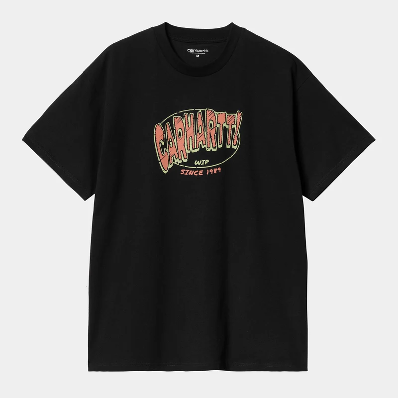 Carhartt WIP Herr T-shirt med heta mönster | Svart