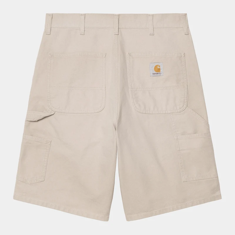 Carhartt WIP Herr Single Knee Dearborn Canvas Shorts | Mörkbeige
