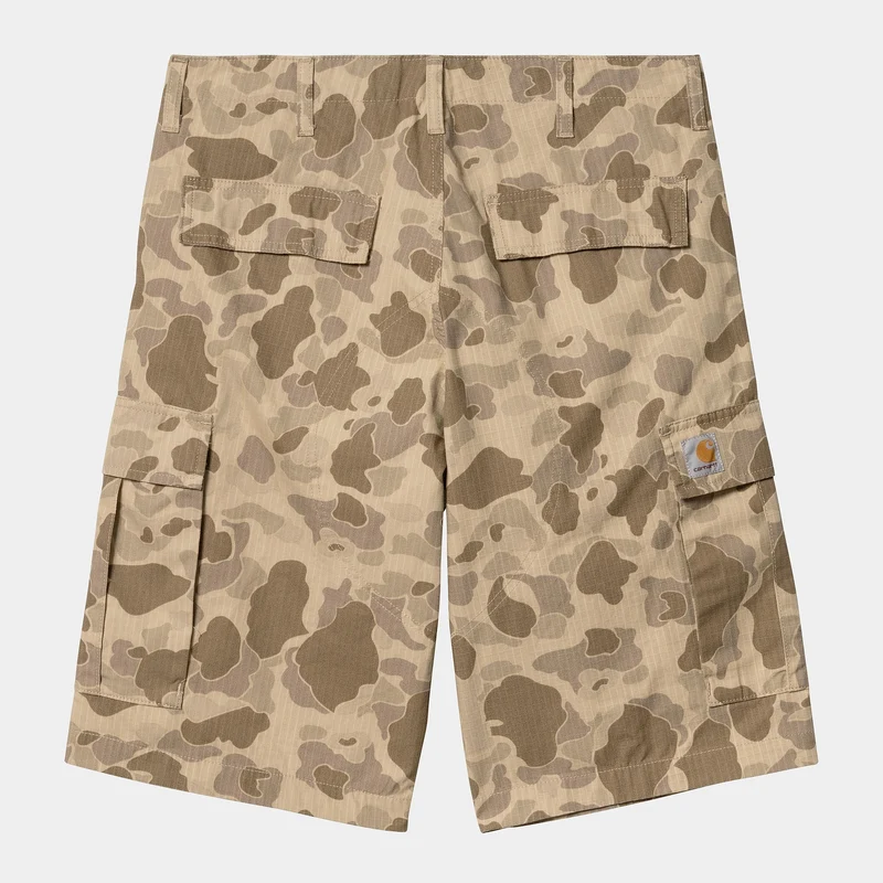 Carhartt WIP Columbia Ripstop Camo Duck Desert Shorts Herr