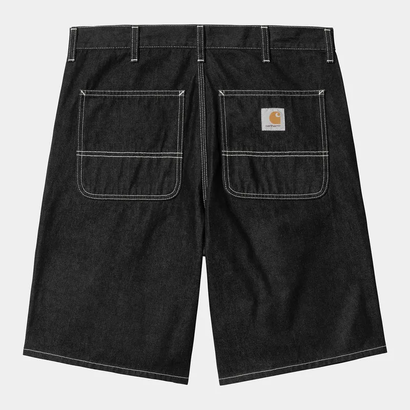 Carhartt WIP Enkla Norco Denimshorts Herr | Svarta Entvättade