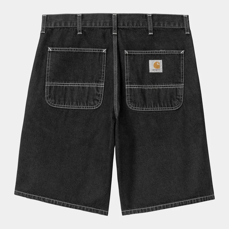 Carhartt WIP Enkla Norco Denimshorts Herr | Svarta, stentvättade