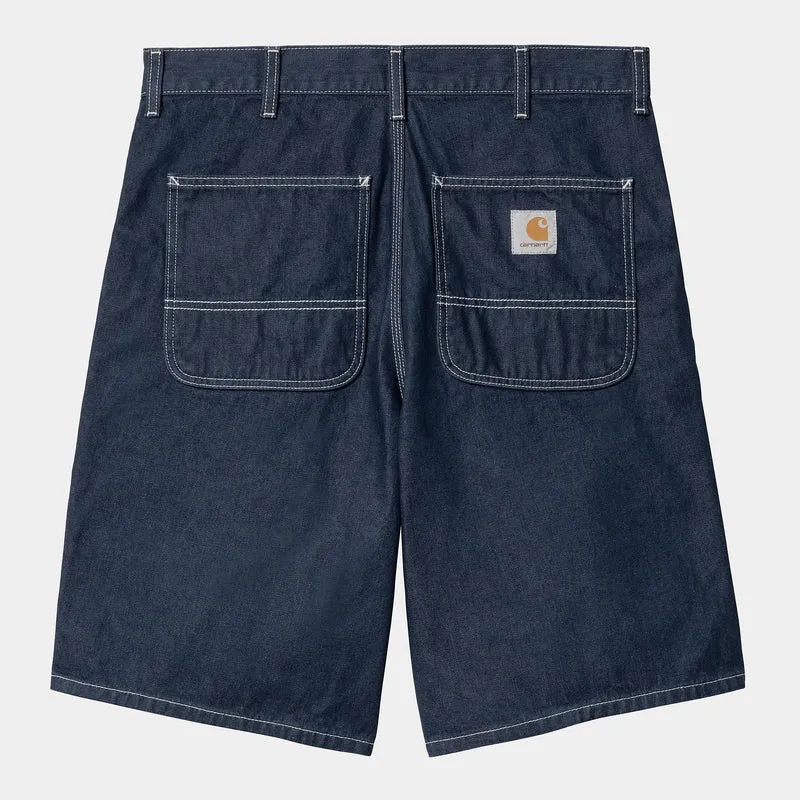Carhartt WIP Enkla Norco Denimshorts Herr | Blå Entvättade