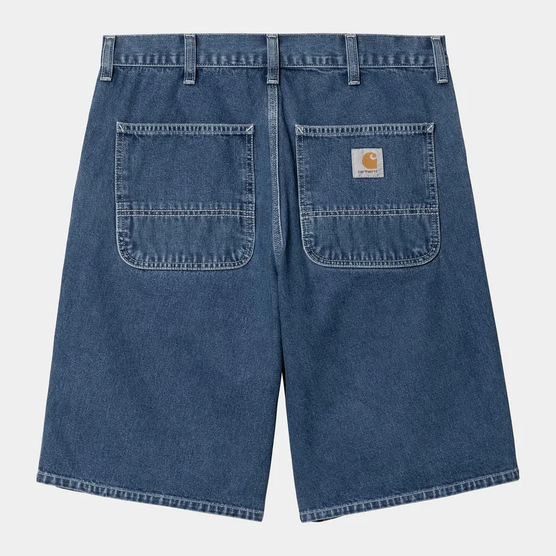 Carhartt WIP Enkla Norco Denimshorts Herr | Blå Stentvättade