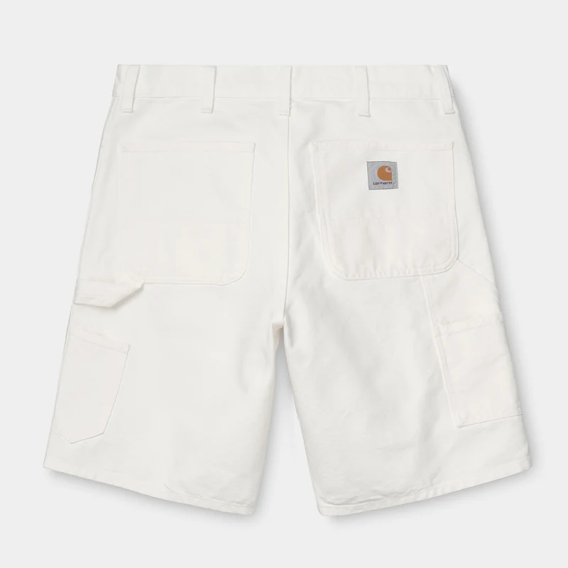 Carhartt WIP Herr Single Knee Kort | Vaxsköljd