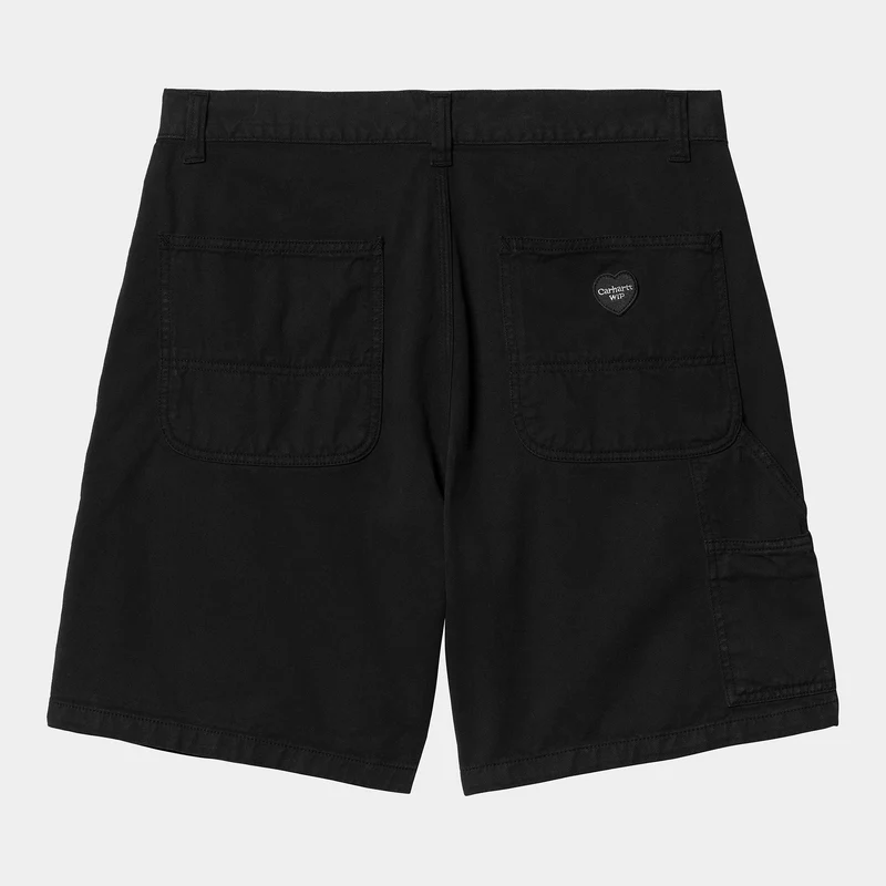Carhartt WIP Drewe Fountain Twill Shorts Herr | Svarta Sköljda