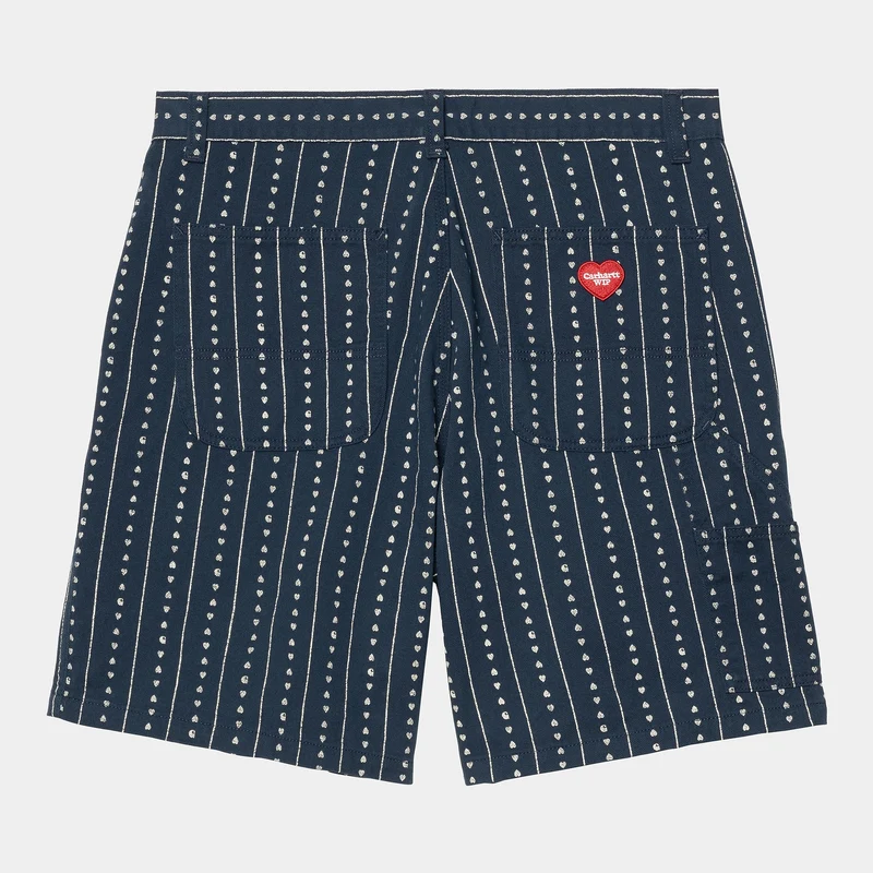 Carhartt WIP Drewe Fountain Twill Shorts Herr | Hjärta C Pinstripe
