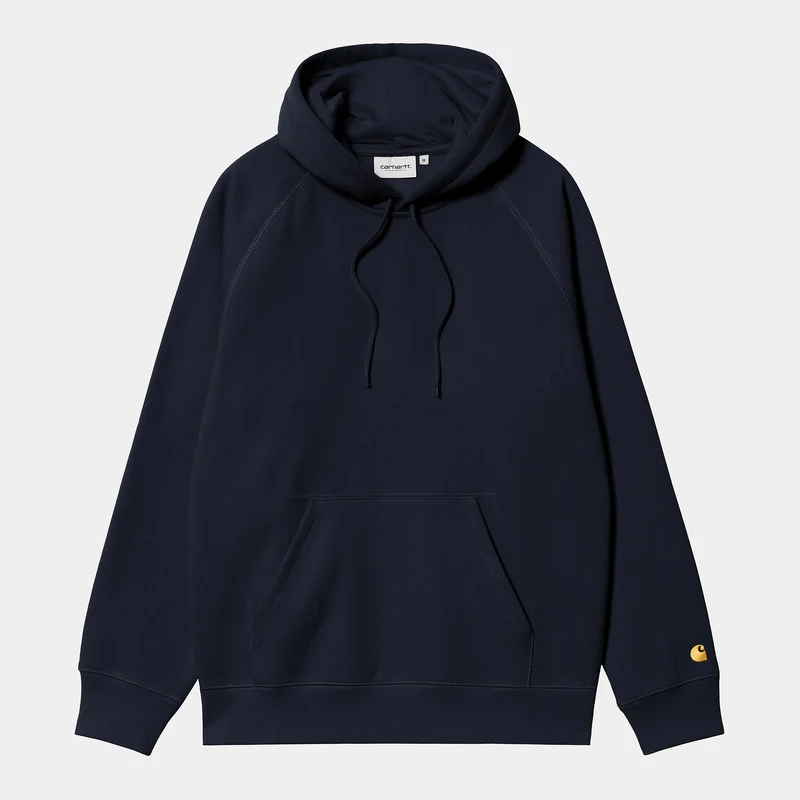 Carhartt WIP Chase hoodie för herr - mörk marinblå