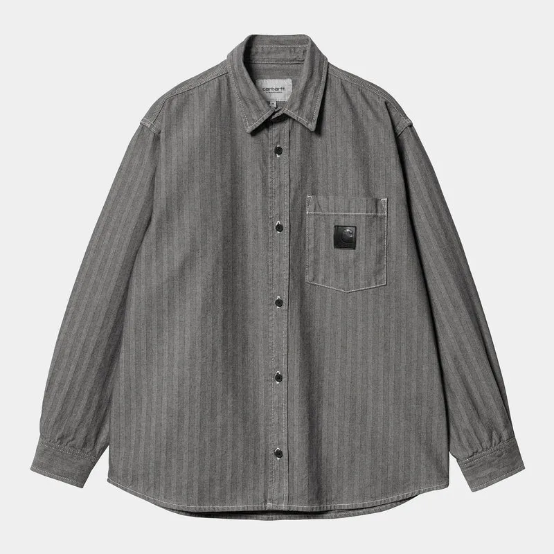 Carhartt WIP Herr Menard Skjorta Jacka - Grå