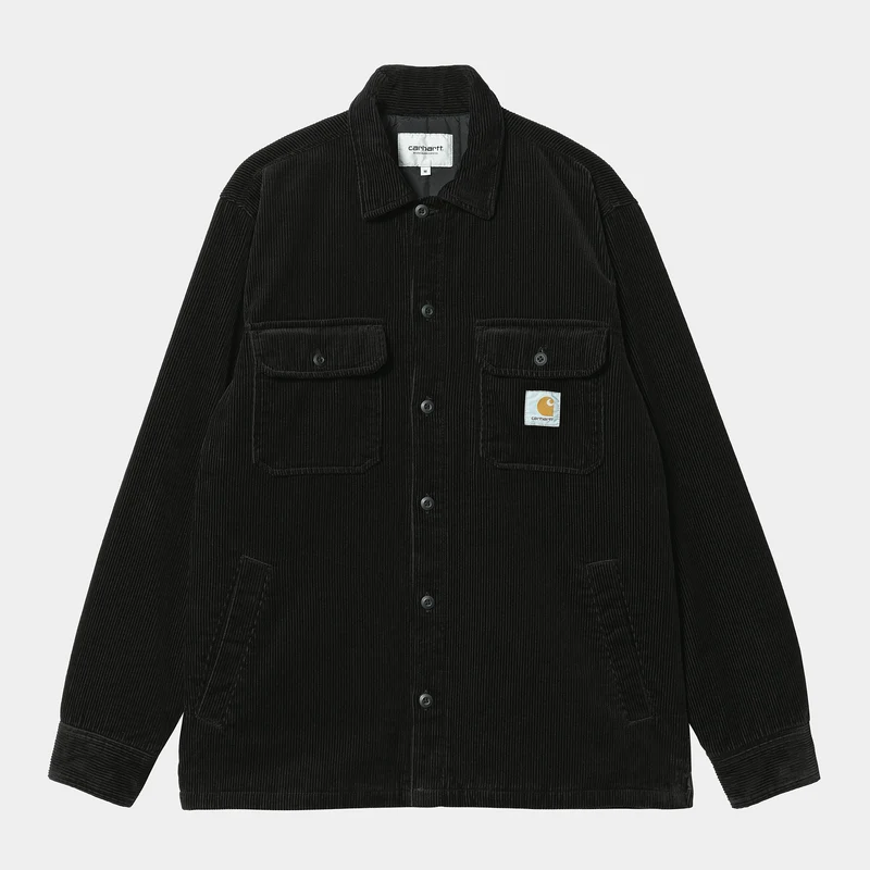 Carhartt WIP Whitsome Shirt Jacka för män - Svart