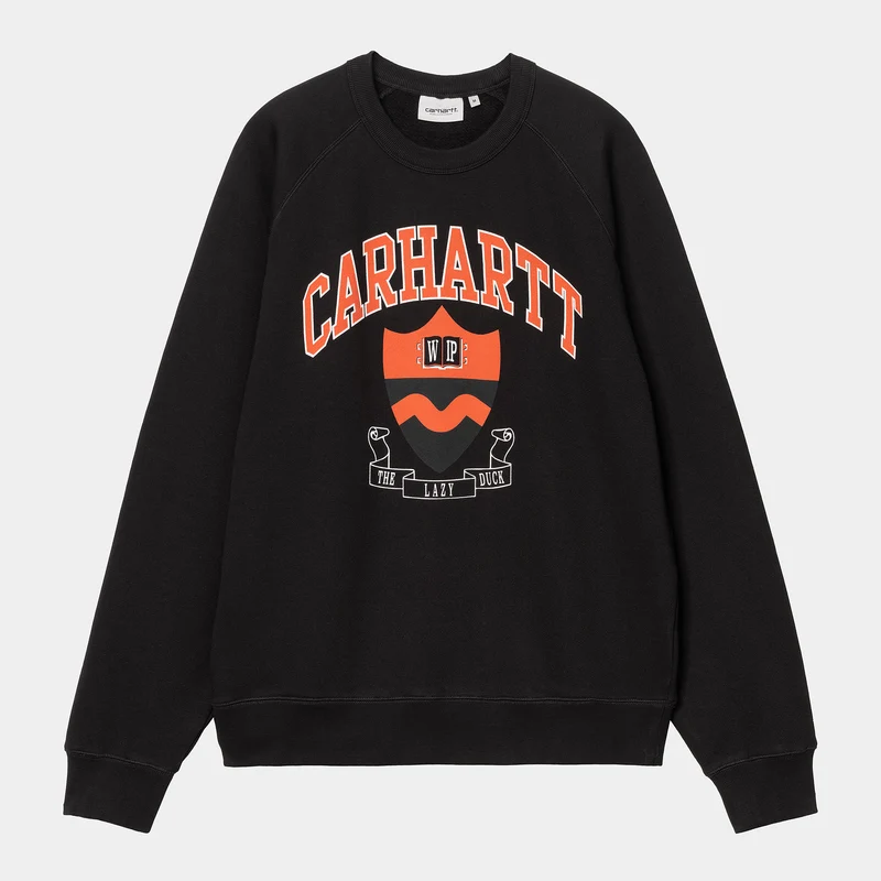 Carhartt WIP Herr Lazy Duck Sweat Top - Svart
