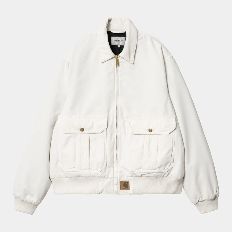Carhartt WIP Herr Stanton Stone Dyed Jacka - Vax