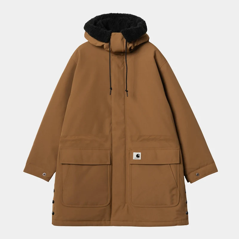 Carhartt WIP Clarton Parkajacka dam - Hamilton Brown