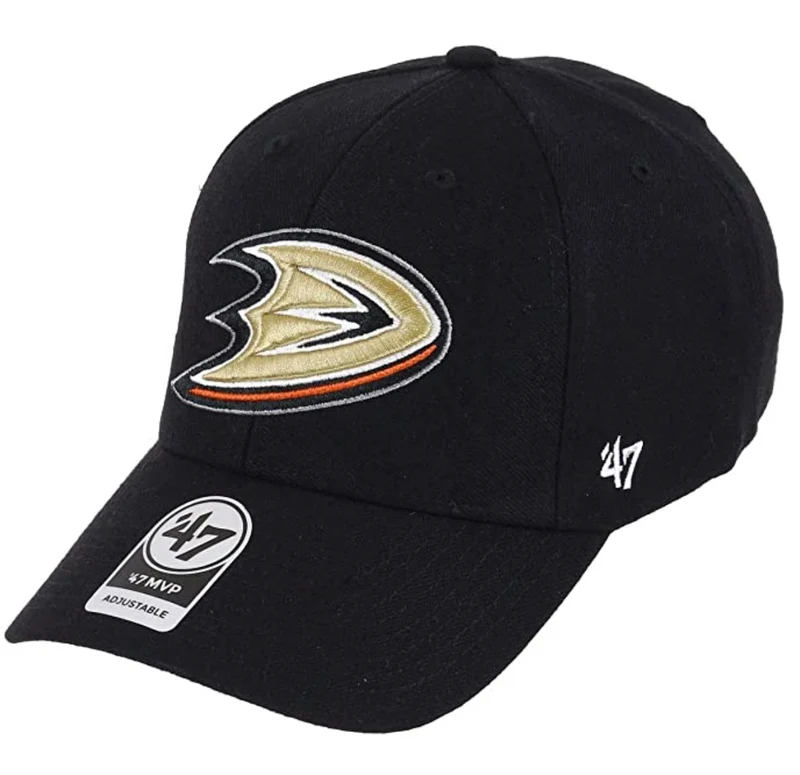 47 Märke Unisex Anaheim Ducks MVP Keps - Svart / Guld